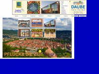 daube-edeka.de Webseite Vorschau