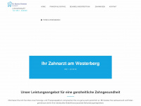 zahnarztosnabrueck.de Webseite Vorschau