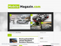 mobile-magazin.com Webseite Vorschau