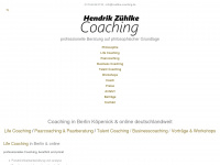 zuehlke-coaching.de Webseite Vorschau