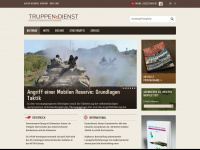 truppendienst.com Webseite Vorschau