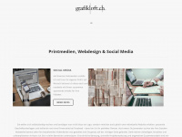 grafikloft.ch Webseite Vorschau