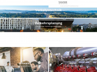 yaver.ch Webseite Vorschau
