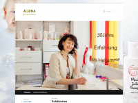 hebamme-albina.info Webseite Vorschau