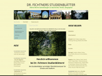 drfichtners-studienblaetter.de Webseite Vorschau