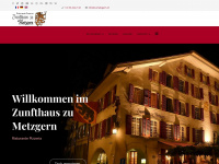 zumetzgern.ch Webseite Vorschau