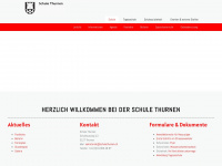 schulethurnen.ch Webseite Vorschau