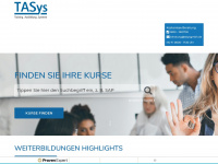 tasys-academy.de Webseite Vorschau