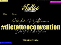 die-tattooconvention.de Webseite Vorschau