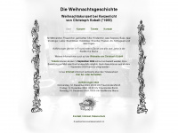 weihnachtskonzertbeikerzenlicht.ch Webseite Vorschau