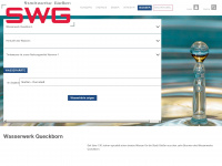 swg-wasser.de Webseite Vorschau