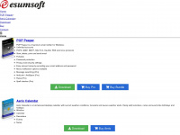 esumsoft.com Webseite Vorschau