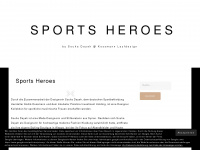 sports-heroes.com Webseite Vorschau