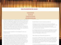 das-pianistische-band.de Webseite Vorschau