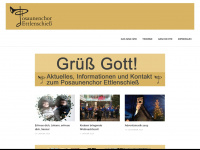 posaunenchor-ettlenschiess.de Webseite Vorschau