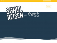 frank-schulreisen.at Webseite Vorschau