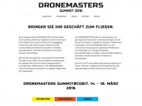 dronemasterssummit.com Webseite Vorschau