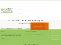 evol-tec.com Webseite Vorschau
