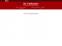 dr-fassbender.com Webseite Vorschau