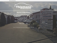 thiemann-kfz.de Webseite Vorschau