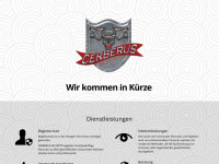 cerberus-security.at Webseite Vorschau