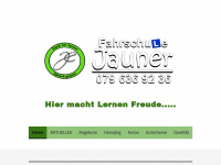 fahrschulejauner.ch Webseite Vorschau