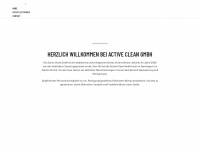 active-clean.ch Webseite Vorschau