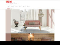 baebi.ch Webseite Vorschau