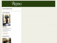rizzoliusa.com Webseite Vorschau