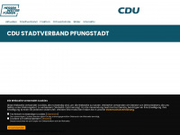 cdu-pfungstadt.de Webseite Vorschau
