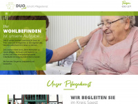 pflegedienst-duomed.de Webseite Vorschau