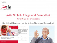 avita-pflege.de Webseite Vorschau