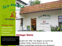 wittlager-muehle.de Webseite Vorschau