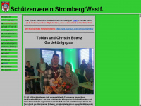 schuetzenverein-stromberg.de Webseite Vorschau