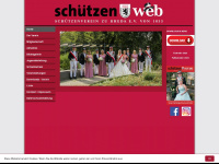stadtschuetzen-rheda.com Webseite Vorschau