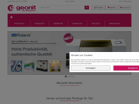 geonit.com Webseite Vorschau