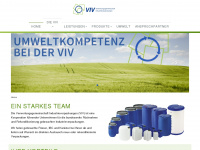 viv-net.de Webseite Vorschau