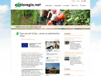 exploregio.net Webseite Vorschau