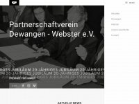 pv-dewangen-webster.de Webseite Vorschau