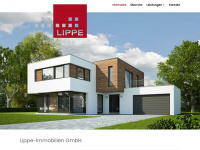 lippe-immobilien.de Webseite Vorschau
