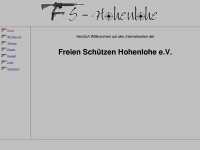 fs-hohenlohe.de Webseite Vorschau
