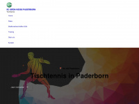tischtennis.gw-pb.de Webseite Vorschau