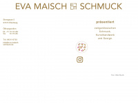 eva-maisch-schmuck.de Webseite Vorschau