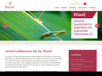 dgaae.de Webseite Vorschau