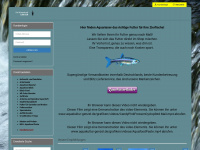 aquakultur-genzel.de Webseite Vorschau