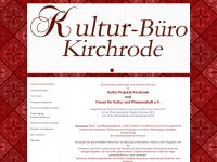 kirchrode-kultur.de Webseite Vorschau