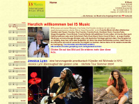is-music.ch Webseite Vorschau