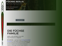 fuechse-berlin-reinickendorf.de Webseite Vorschau