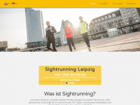 leipzig-sightrunning.de Webseite Vorschau