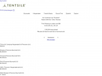 tentsile.com Webseite Vorschau